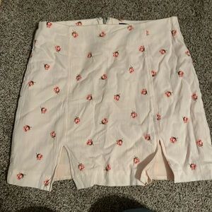 Pink skirt